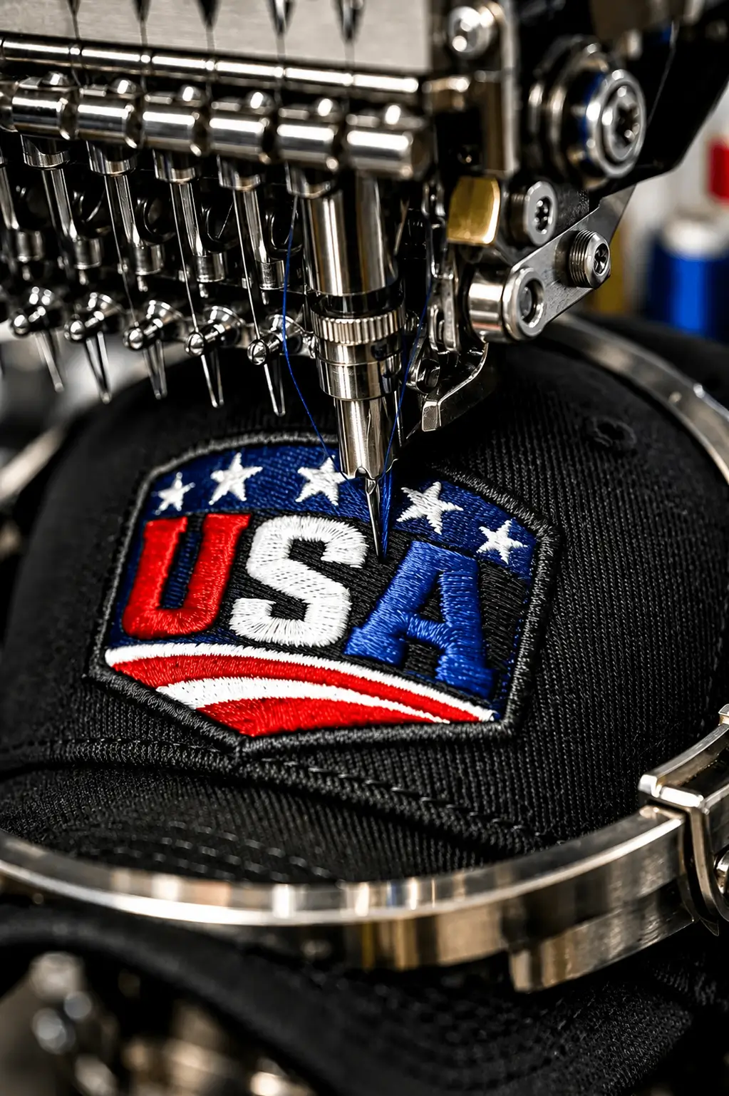 Spark Custom Store LLC embroidery production facility — professional B2B manufacturer